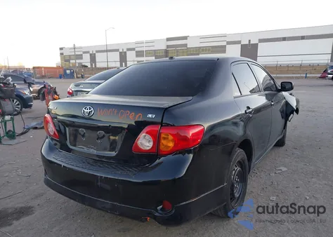 2009 Toyota Corolla Le из США, поврежденный, VIN JTDBL40E09J009257